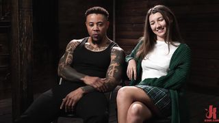 cute babe brutally tied fucked