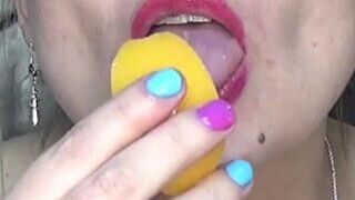 I Swallowed Huge Chunks of Peach