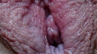 Extreme Closeup Pussy Fingering Masturbation