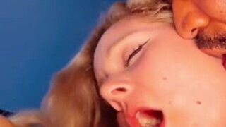 Hot Blonde Getting Stuffed BBC Interracial