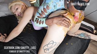 Fisting Shitty Prolapse ASS to MOUTH - Nasty Bitches