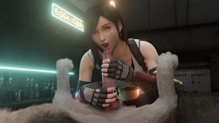 Tifa’s knotty throatpie