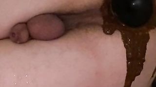 Big anal plug shit