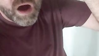 Me public with face full of cum