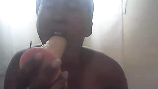 Sabine grosse chienne Gasy showcam