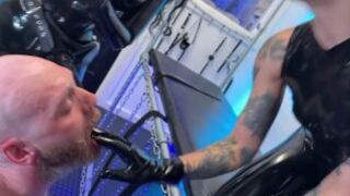 Three Dommes Two Subs a Spit Soaked Filthy Scene ft Mistressae H