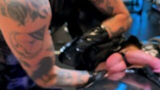 Anal Stretching on the Swing Double Domme Hand Play ft Mistres