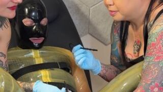 CBT Ball Crushing and Double Silicone Sounding with Madame Li Yi