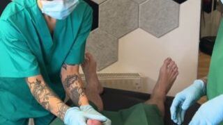 Double Domme Medfet Sounding Exam and Treatments with Madame Li