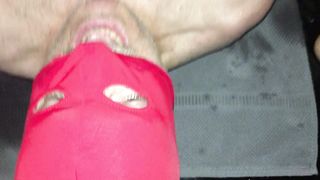 scat eating male