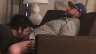 Sucking off married Trucker
