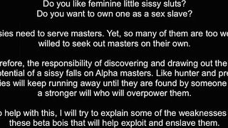 How to turn a beta bi boi into a sissy sex slave